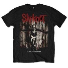 Slipknot - Unisex T-Shirt: .5: The Gray Chapter Album (XX-Large)