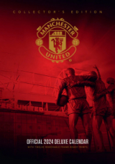 Manchester United FC - Manchester United Fc 2024 A3 Deluxe Calendar