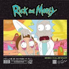 Rick & Morty - Rick & Morty 2024 Square Calendar