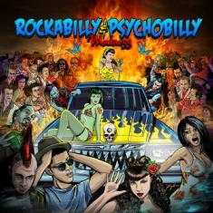 Blandade Artister - Rockabilly & Psychobilly Madness