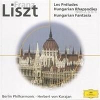 Liszt - Preludier + Ungerska Rapsodier i gruppen CD / Klassiskt hos Bengans Skivbutik AB (504256)