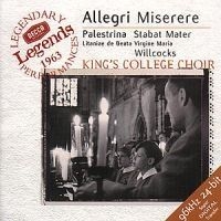 Allegri/pergolesi - Miserere/Stabat Mater i gruppen CD / Klassiskt hos Bengans Skivbutik AB (511319)