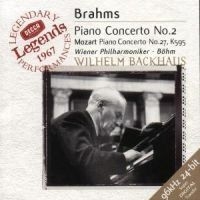 Brahms/Mozart - Pianokonsert 2 & 27 i gruppen CD / Klassiskt hos Bengans Skivbutik AB (511326)