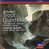 Schubert - Forellkvintetten & Moment Musicaux i gruppen CD / Klassiskt hos Bengans Skivbutik AB (511623)