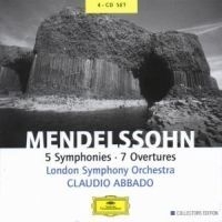 Mendelssohn - Symfonier & Uvertyrer i gruppen CD / Klassiskt hos Bengans Skivbutik AB (518182)