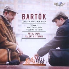 Bartok - Complete Works For Violin Vol 2
