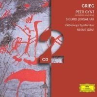 Grieg - Peer Gynt & Sigurd Jorsalfar i gruppen CD / Klassiskt hos Bengans Skivbutik AB (521384)