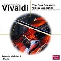 Vivaldi - Fyra Årstiderna & Violinkonserter i gruppen CD / Klassiskt hos Bengans Skivbutik AB (523499)