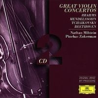 Brahms/ Mendelssohn/ Tjajk/ Beethoven - Berömda Violinkonserter i gruppen CD / Klassiskt hos Bengans Skivbutik AB (524465)