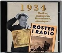 Blandade Artister - Minnesboxen 1934 i gruppen CD / Övrigt hos Bengans Skivbutik AB (540149)
