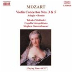 Mozart W A - Violin Concertos 3 & 5