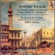 Vivaldi Antonio - La Viola Da Gamba In Concerto i gruppen Externt_Lager / Naxoslager hos Bengans Skivbutik AB (542898)
