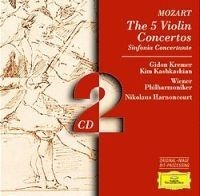 Mozart - Violinkonsert 1-5 i gruppen CD / Klassiskt hos Bengans Skivbutik AB (543943)
