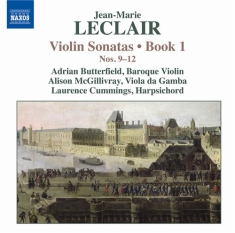 Leclair - Violin Sonatas Book 1 Vol 3