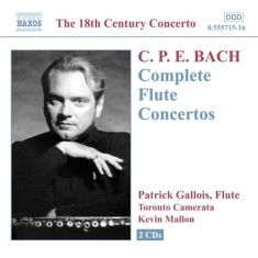Bach Carl Philipp Emanuel - Complete Flute Convertos