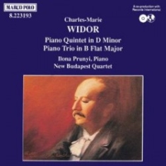 Widor Charles-Marie - Piano Quintet In D Minor, Piano Tri