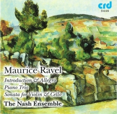 Ravel Maurice - Introduction & Allegro For Harp, St