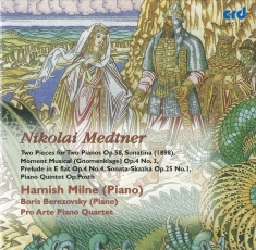 Medtner Nikolai - Two Pieces For Two Pianos Op.58 / P