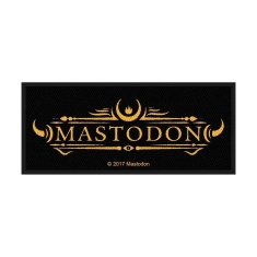 Mastodon - Woven Patch: Logo