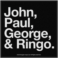 The Beatles - John, Paul, George & Ringo Standard Patc