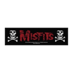 The Misfits - Cross Bones Super Strip Patch