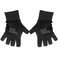 Iron Maiden - Fingerless Gloves - Logo