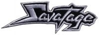 Savatage - Patch Cut Out Logo (3,9 X 10,4 Cm)