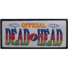 Grateful Dead - Printed Patch: Official Dead Head