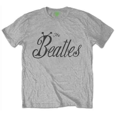 The Beatles - Bug Logo Uni Grey   
