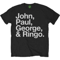 The Beatles - John Paul George & Ringo Uni Bl   