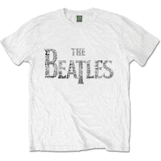 The Beatles - Drop T Tickets Uni Wht  1