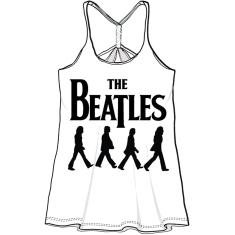 The Beatles - Abbey Road Silhouette Bbydll Lady Wht Ve