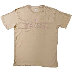 The Beatles - Drop T Embroidered Uni Sand   