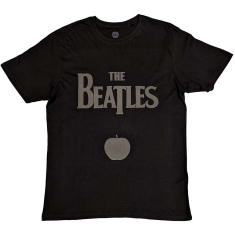 The Beatles - Drop T Logo & Apple Hi-Build Uni Bl   