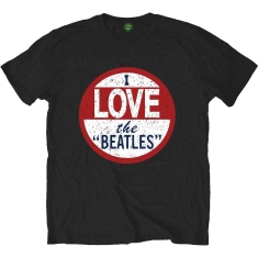 The Beatles - I Love The Beatles Single Print Uni Bl  