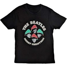 The Beatles - Xmas Hats Uni Bl   
