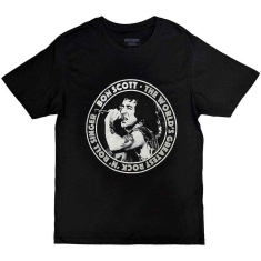 Bon Scott - Twgrrs Circle Uni Bl   (2XL)
