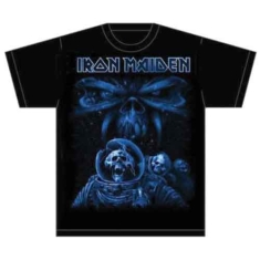 Iron Maiden - Ff Blue Album Spaceman Uni Bl   