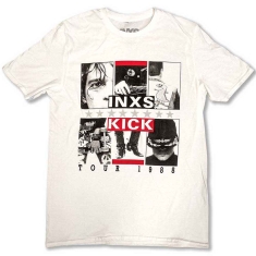 Inxs - Kick Tour Uni Wht   