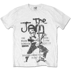 The Jam - 100 Club '77 Uni Wht   