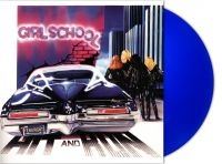 Girlschool - Hit And Run (Blue Vinyl Lp)