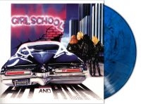 Girlschool - Hit And Run (Blue Marbled Vinyl Lp)