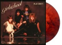 Girlschool - Play Dirty (Red Marbled Vinyl Lp)