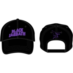 Black Sabbath - Logo & Devil Bl Baseball C