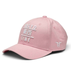 Tokyo Time - Tt Heritage White Logo Pink Snapback C