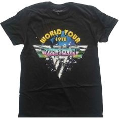 Van Halen - World Tour '78 Full Colour Uni Bl   