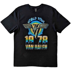 Van Halen - World Tour '78 Uni Bl   