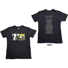 U2 - I+E Tour 2015 Band Silhouettes Uni Bl   