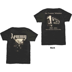 Motorhead - Lemmy Lived To Win Uni Bl   