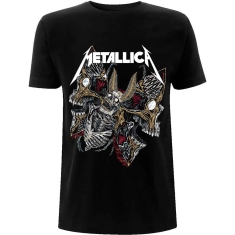 Metallica - Skull Moth Uni Bl   